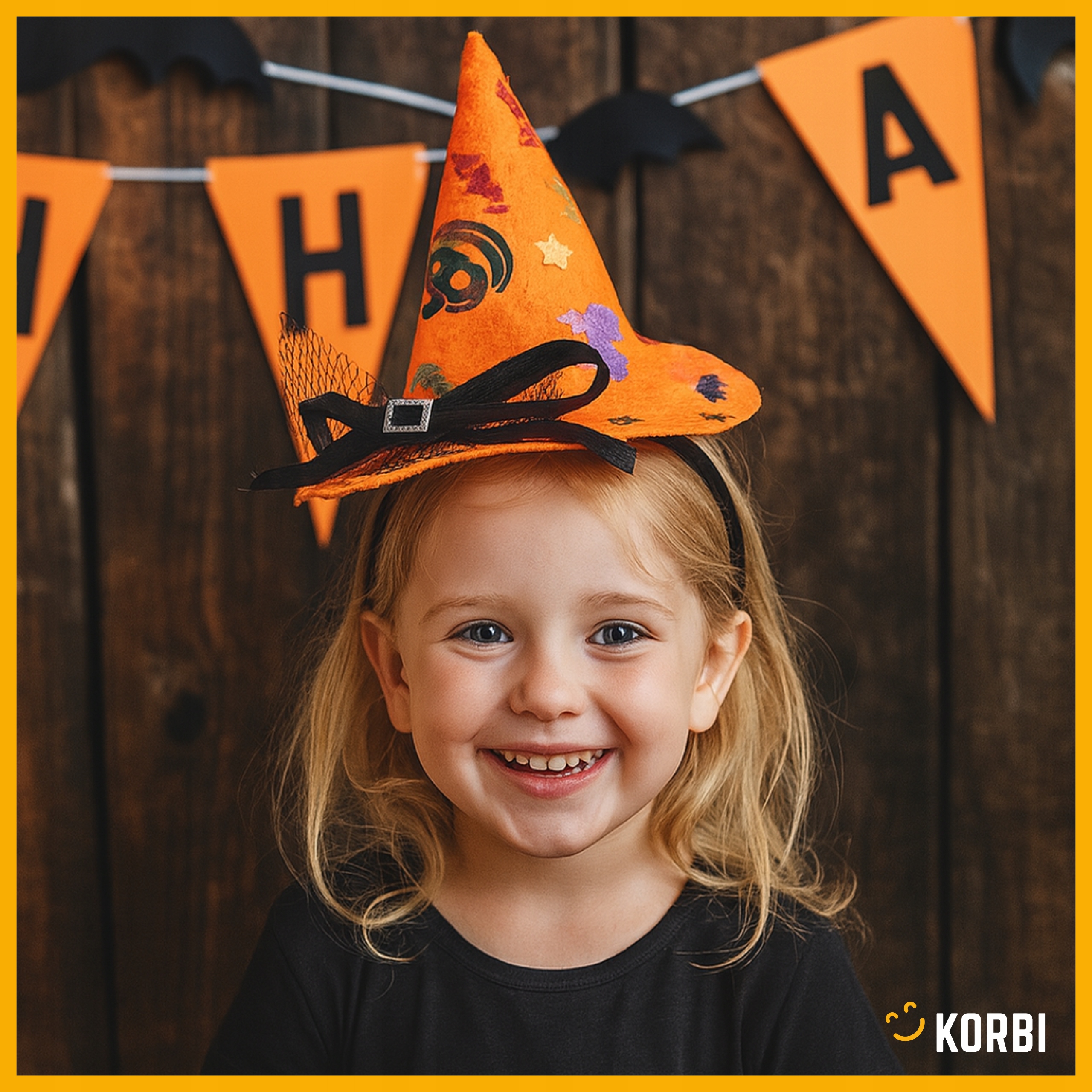 OPASKA KAPELUSZ CZAROWNICY KOKARDKA DYNIA DEKORACJA GŁOWY HALLOWEEN BAL Płeć uniseks