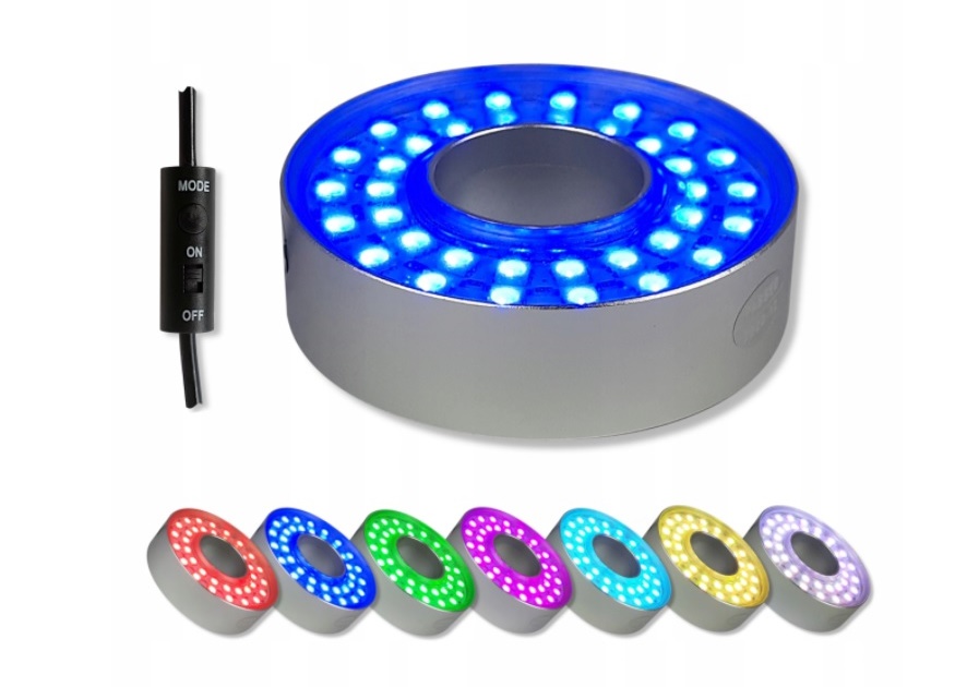 RING 36 LED RBG DYSZA FONTANNA OŚWIETLENIE