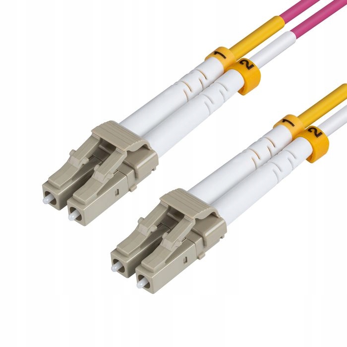 MicroConnect Patchcord LC/UPC - LC/UPC, 50/125, OM4, 0.5m (FIB4404005P)