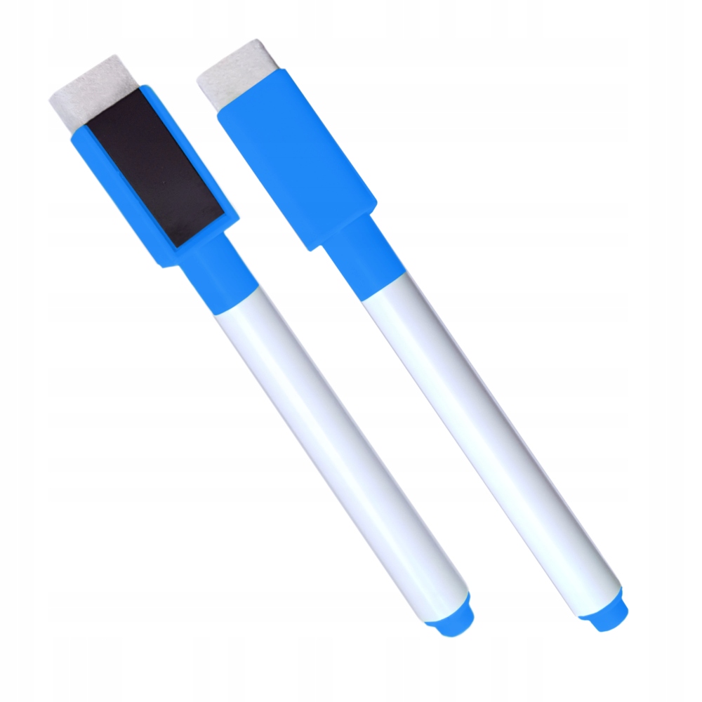 

Marker Pisak suchościeralny+magnes/gumka niebieski