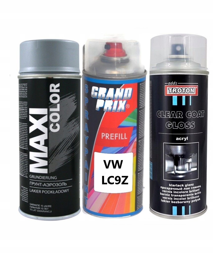 

Vw LC9Z Duży Zestaw Podkład Baza Klar 1175 ML