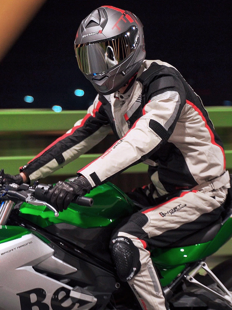 BEZPIECZNY KOMBINEZON MOTOCYKLOWY KURTKA SPODNIE Model 2023068BP