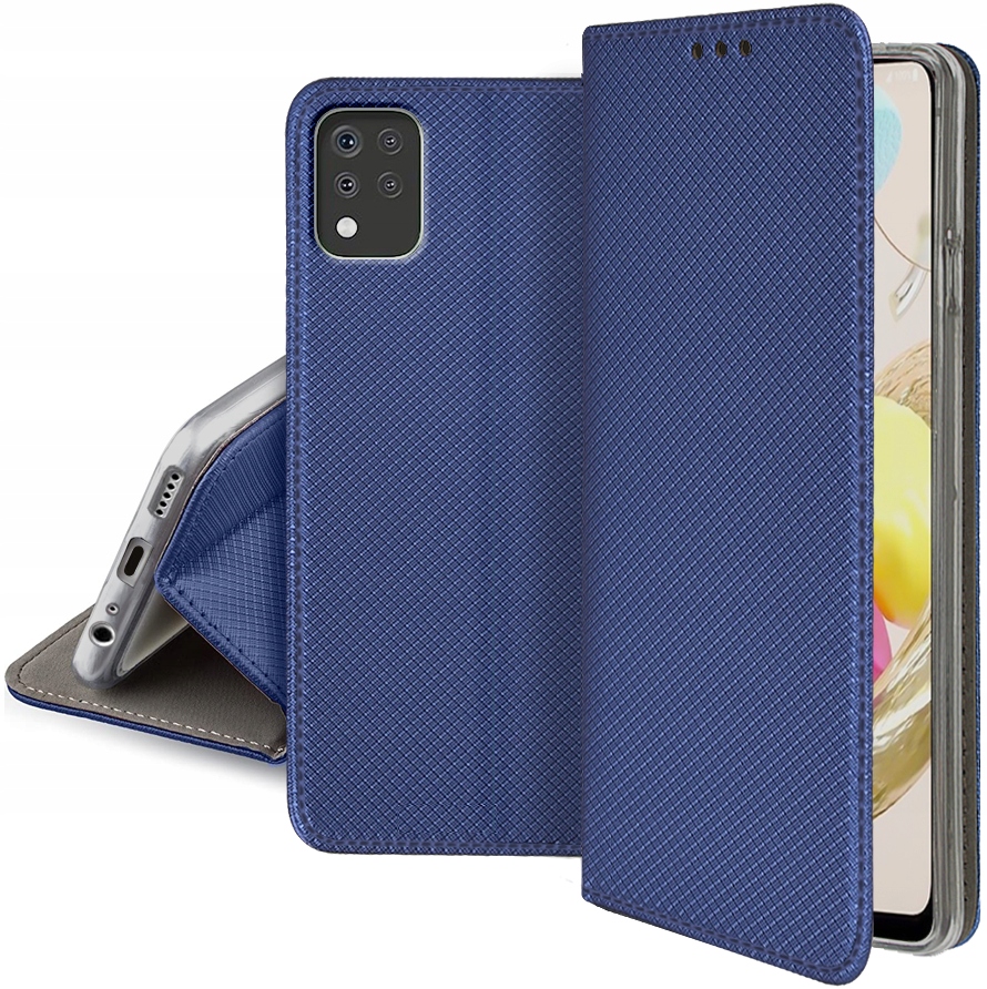 

Etui do Lg K42 Portfel Magnet Case Szkło 9H