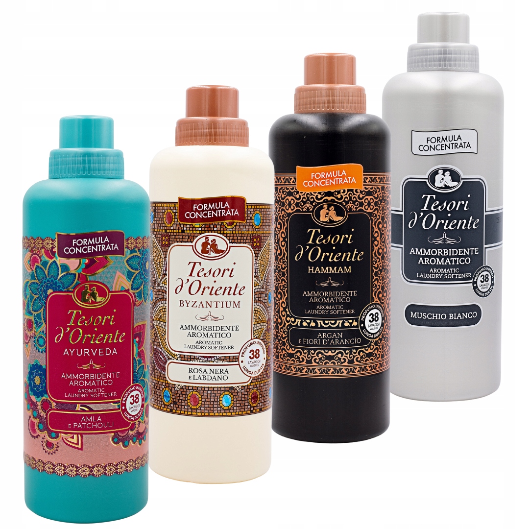 Balíček Tesori Sada 4 italských oplachovacích přípravků „habm“
