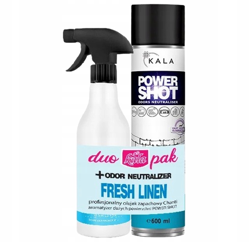 Levně Sada Kala Duo Pack Fresh Linen Power Shot Olej