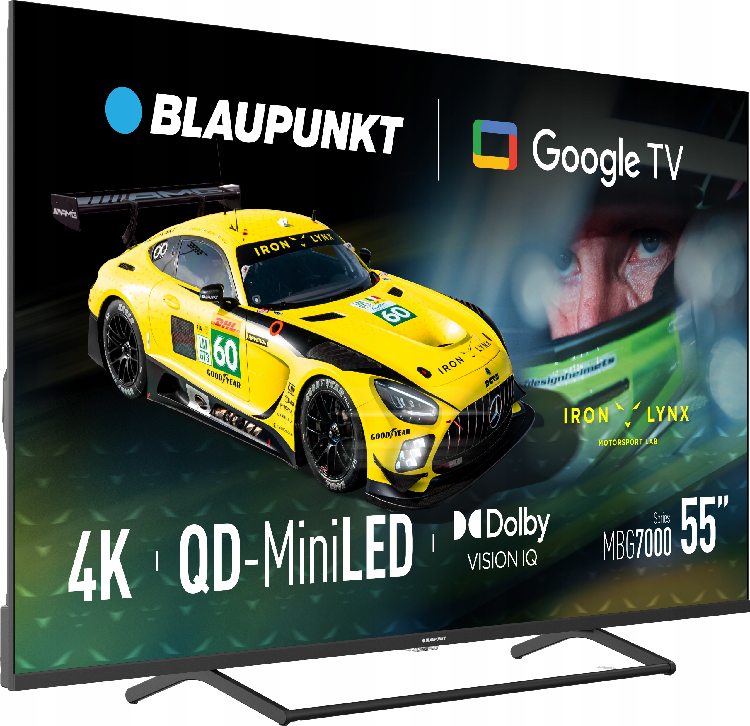 Blaupunkt 55MBG7000S Tv 55" Qd Miniled 4K Uhd Google Tv Wifi Smart 144hz