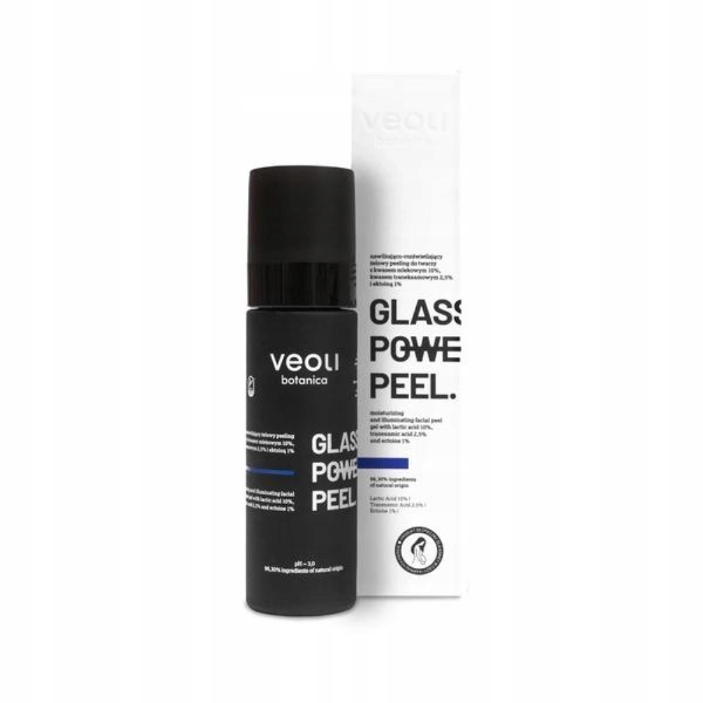 Veoli Botanica Glass Skin Power Peel 30 ml – Hydratační peeling na obličej