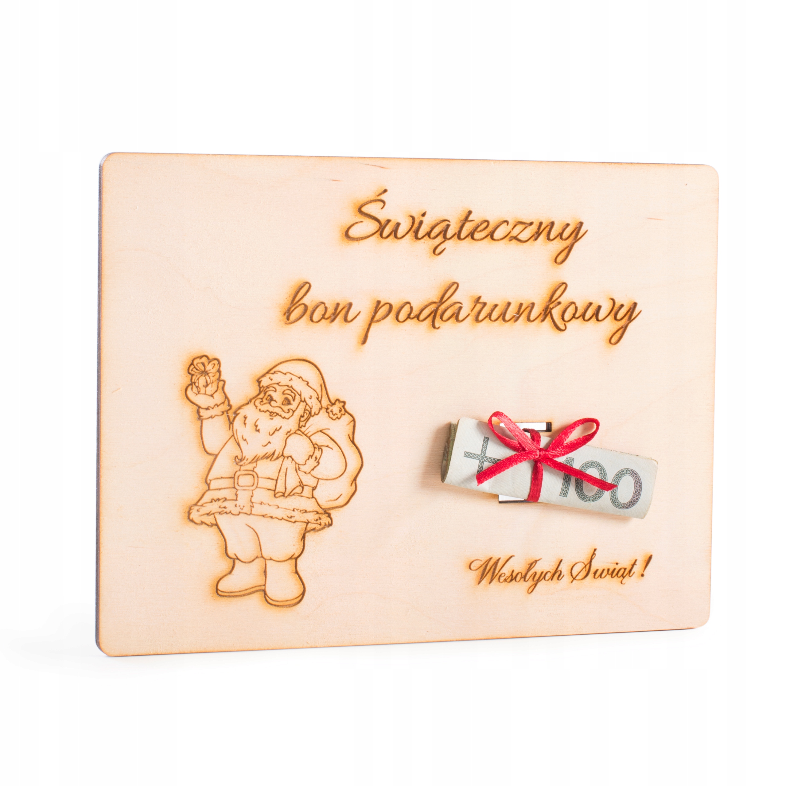 

Kupon podarunkowy na mikołaja tabliczka