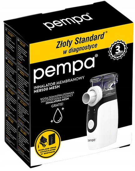Pempa Inhalator nebulizator membranowy NEB500 mesh