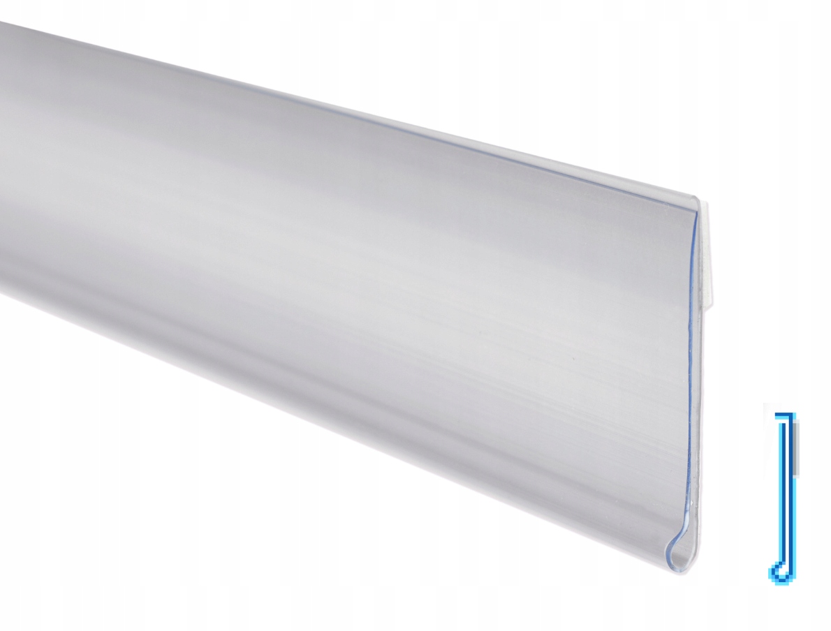 

Listwa Cenowa Przyklejana Srebrna 39X988MM 10 Szt