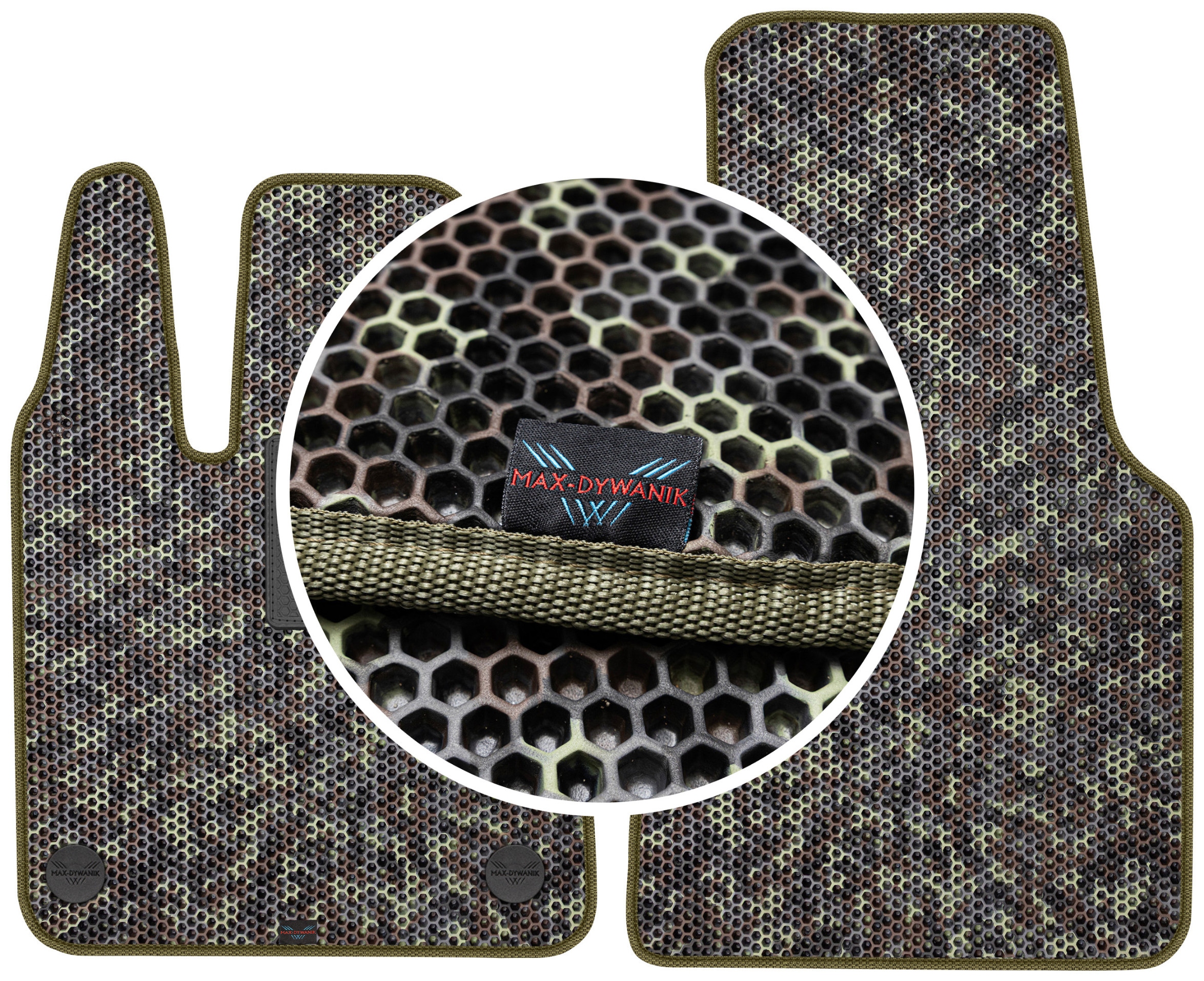 Smart Fortwo III 2013-2020 Gumové rohože Eva Moro