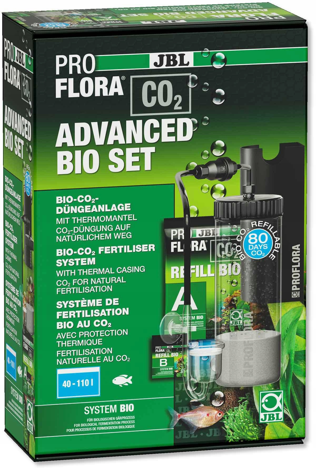 Jbl Proflora CO2 Advanced Bio Set+ (141.8120) Sada pro hnojení CO2 pro akvarijní rostliny