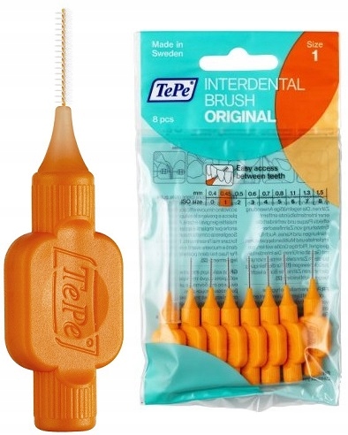 

TePe szczoteczki międzyzębowe 0,45mm rozmiar 1