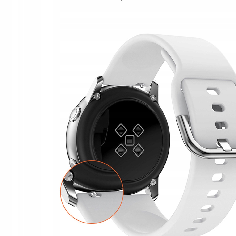 PASEK SILIKONOWY DO HUAWEI WATCH GT 2 42mm 20mm Materiał guma
