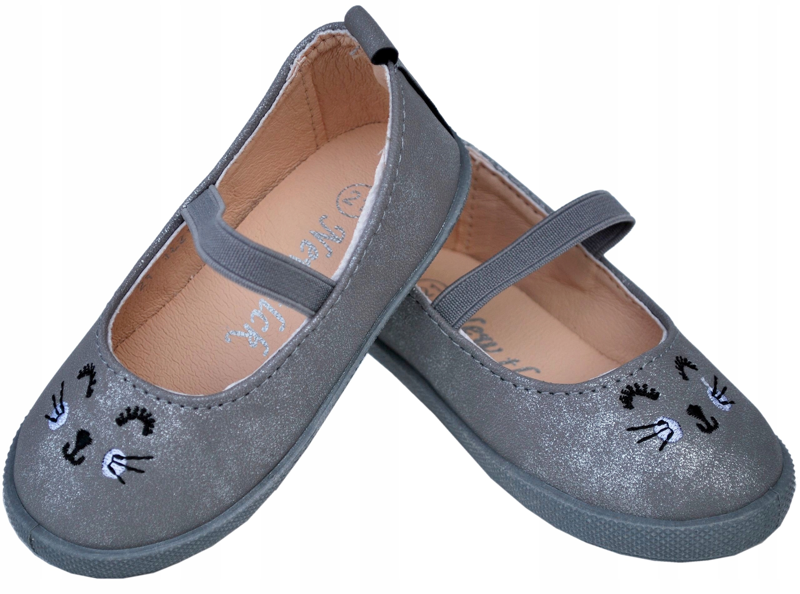 

Balerinki Dziewczęce Tenisówki Kotki r.25 / 15,6cm