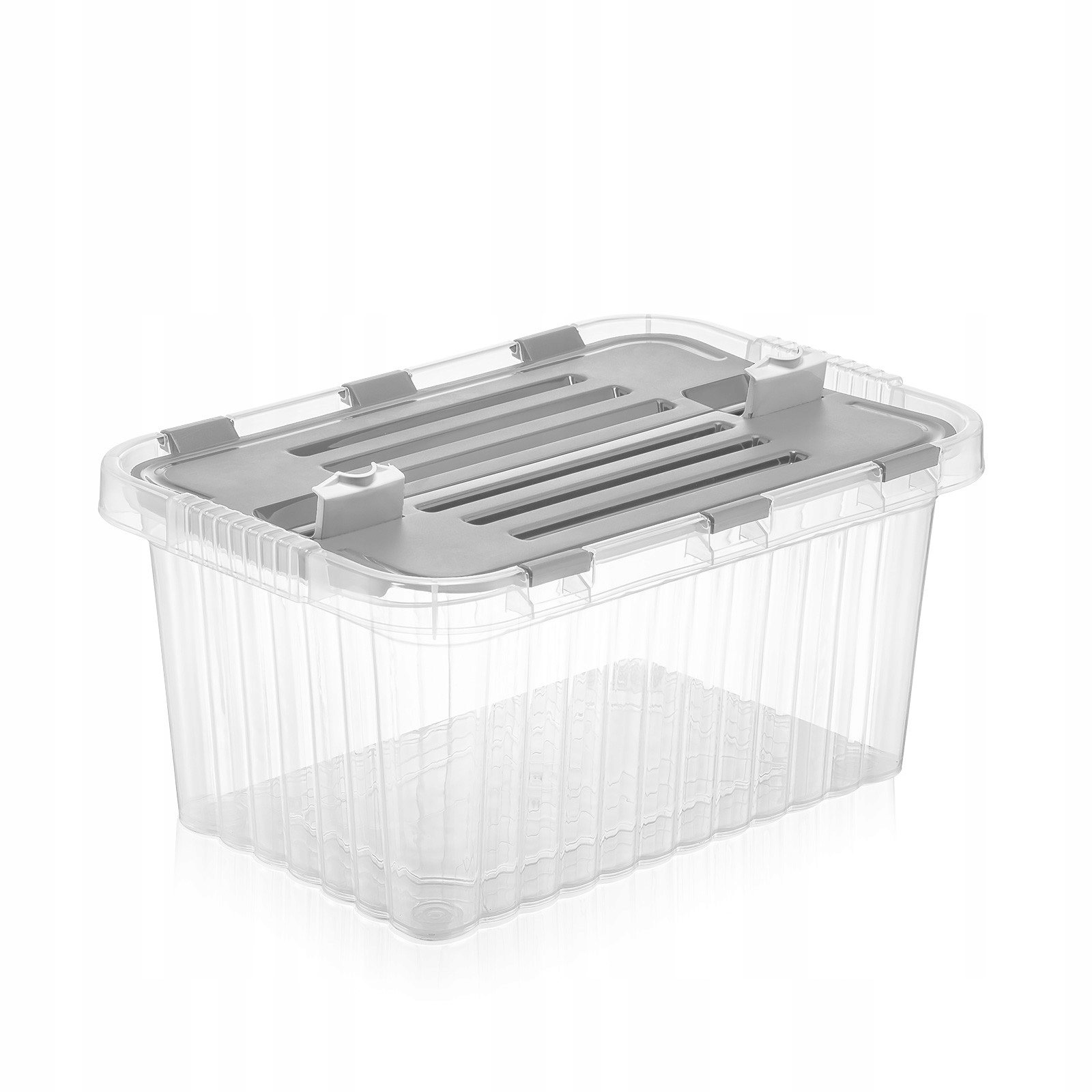 Pojemnik Monaro 18l pudło do przechowywania szare