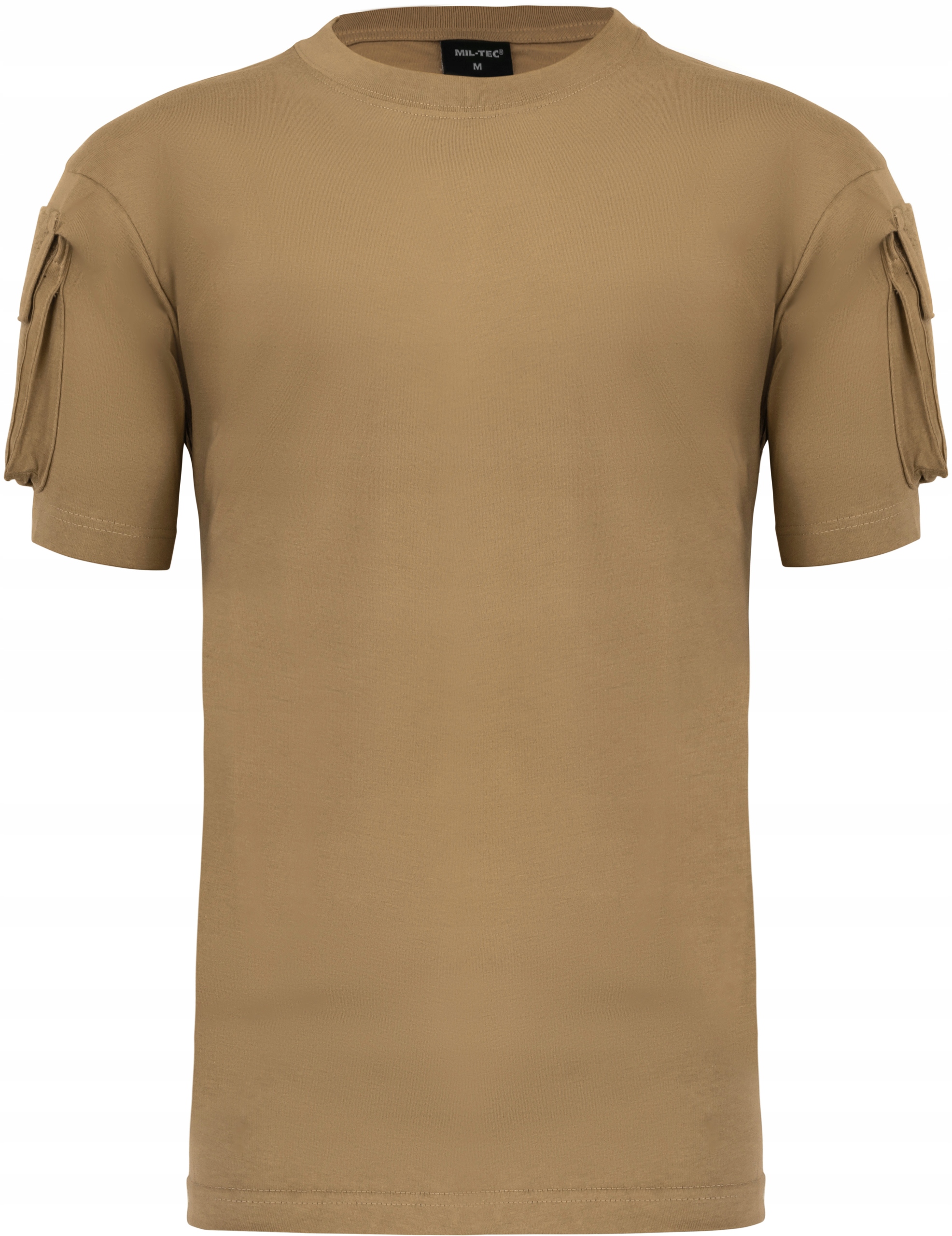 Koszulka Taktyczna Mil-Tec Tactical Coyote Bawełna Kieszenie Acu XXL