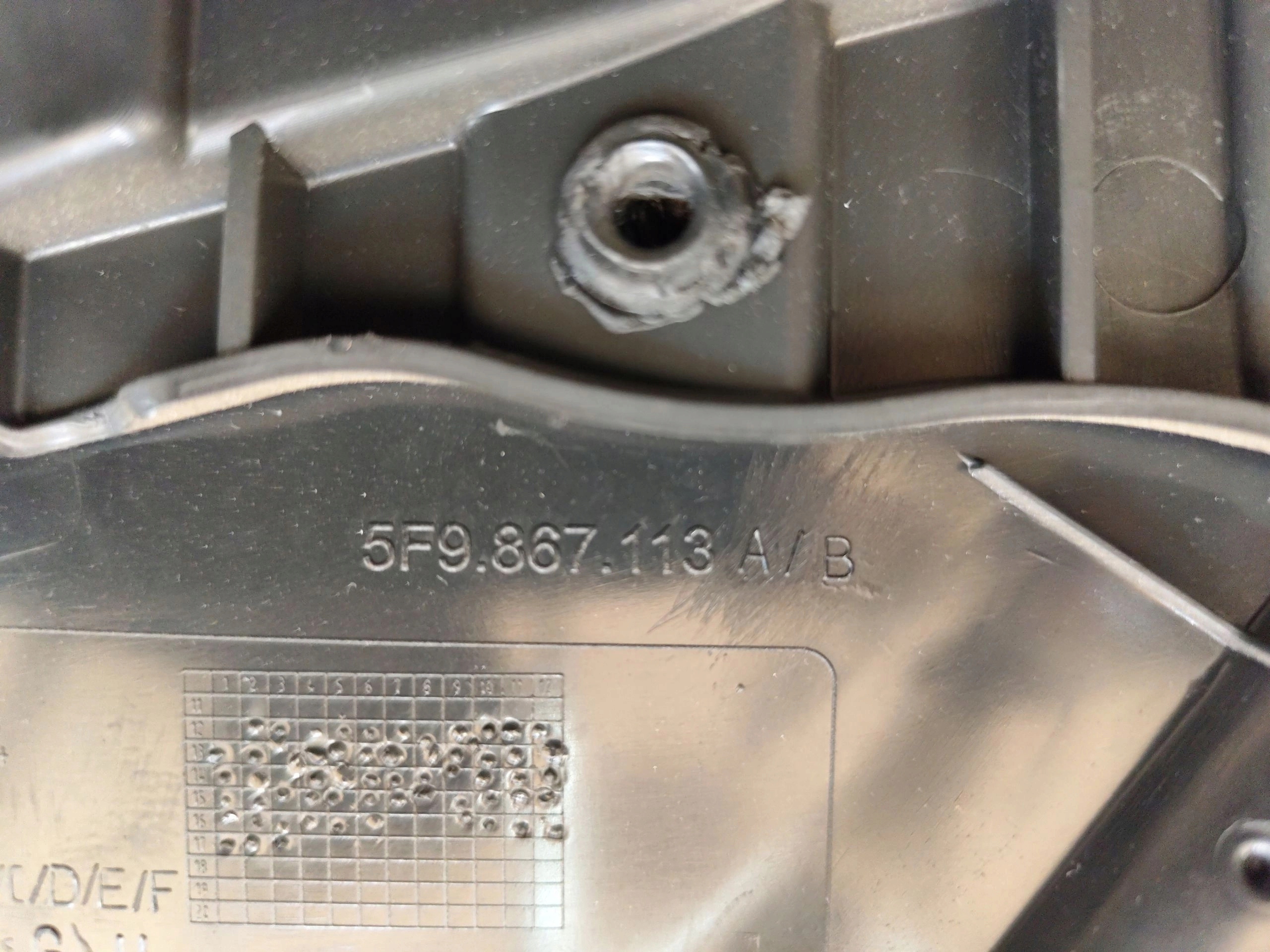 side door left front SEAT LEON III LIFT (2016-2020) 5F9867113