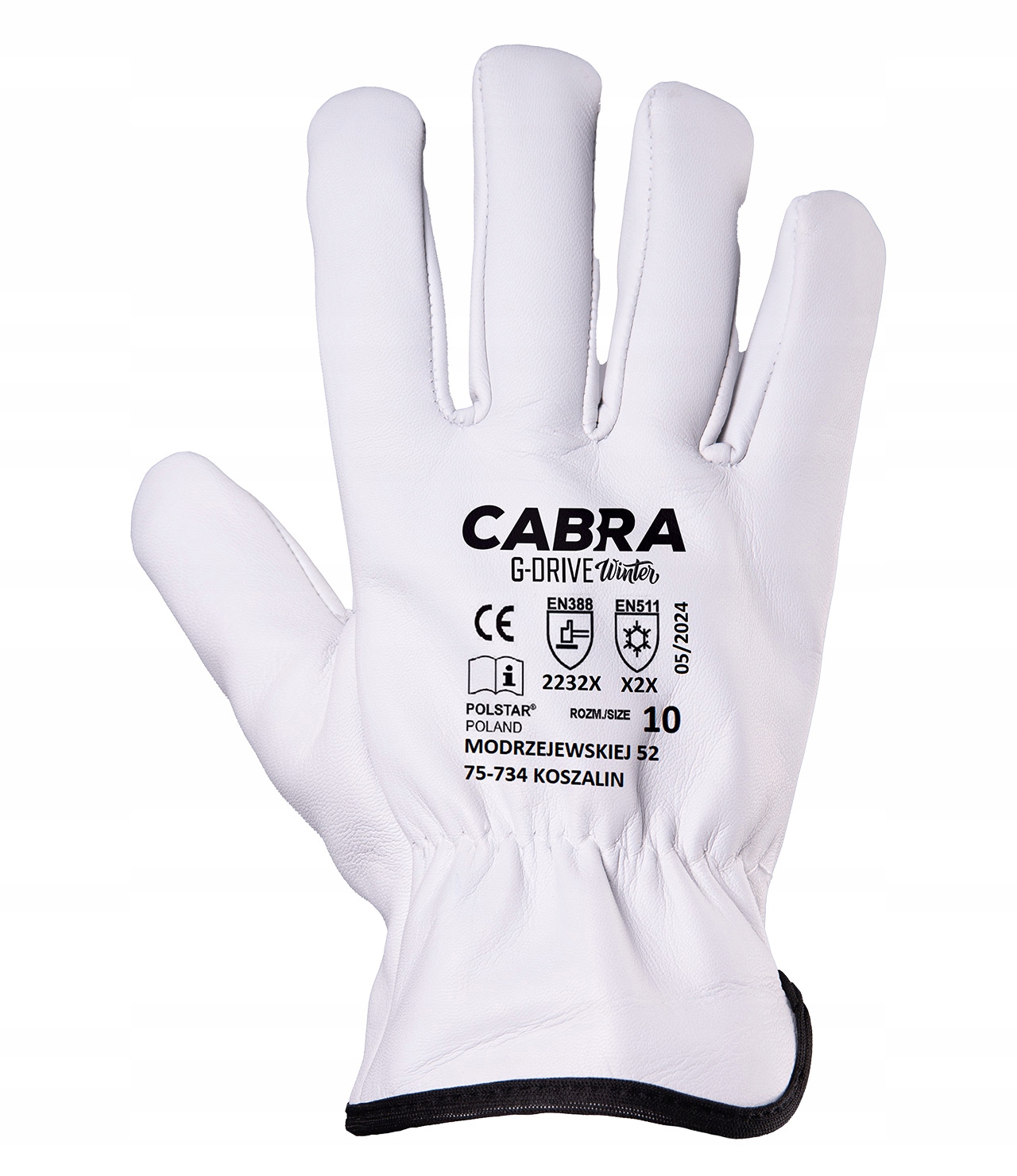 12 x kožené zateplené rukavice Cabra G-Drive Winter velikost 11 Rscd