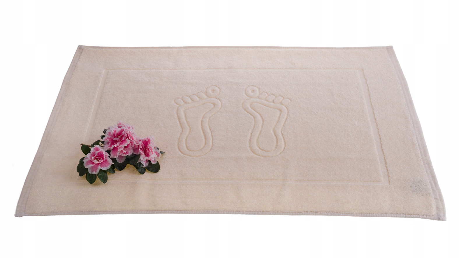 

Dywanik Łazienkowy Ecru Ręcznik Stopka 50x70