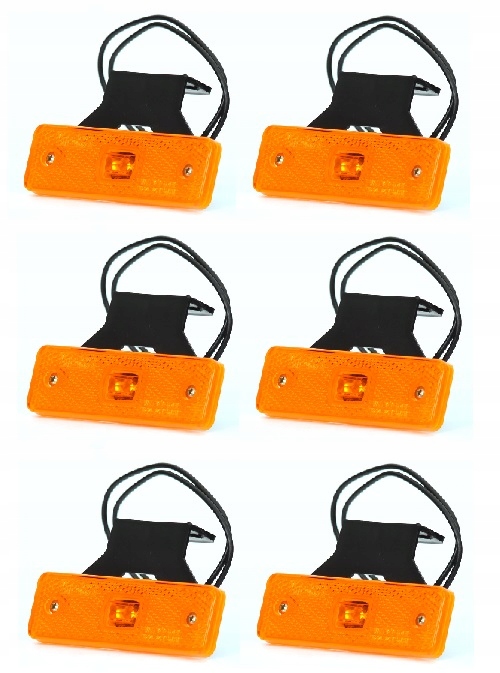 217Zx6 - Комплект габаритных огней усов W44 боковые позиционные