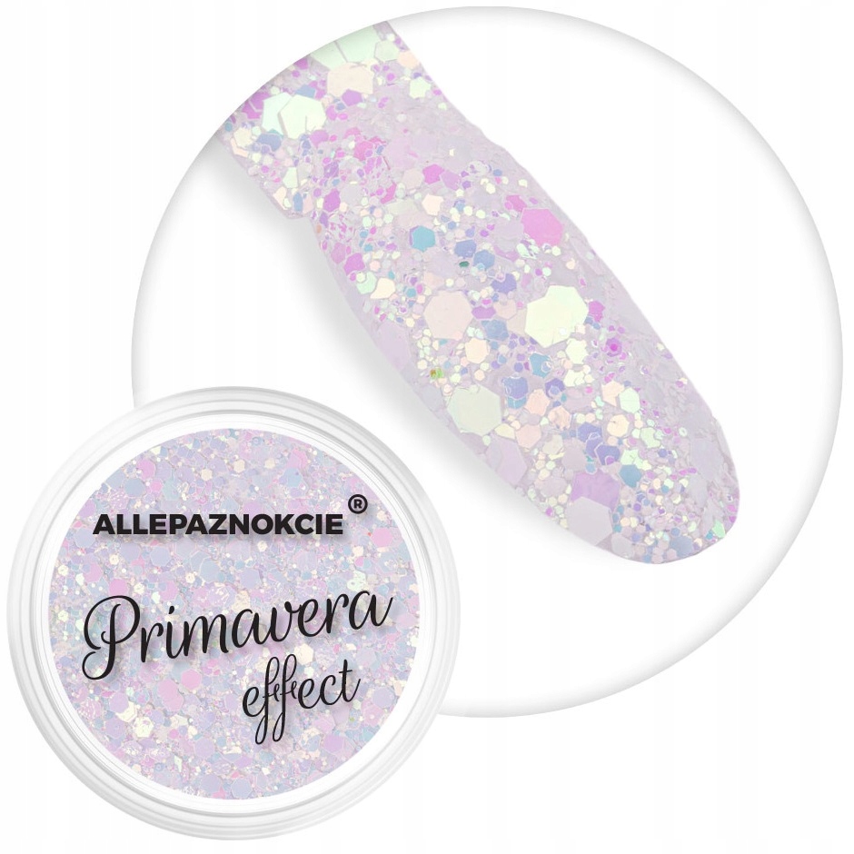 PYŁEK do paznokci Primavera effect Nr2 ozdoba