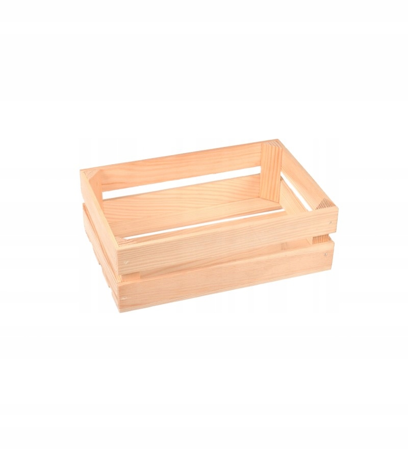 

Skrzynka Drewniana Pojemnik Na Owoce