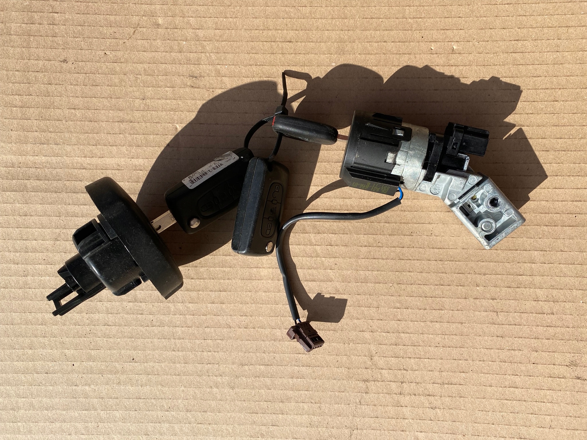 Citroen C5 III X7 ключ зажигания