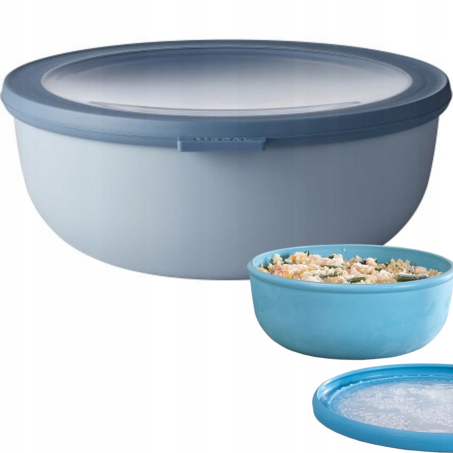 MEPAL POJEMNIK MISKA SZCZELNA Z POKRYWĄ 2250ML