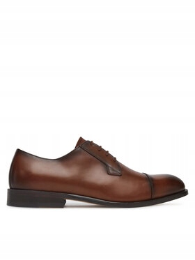 Boss Pánské polobotky Hugo BOSS-50541744 210 Medium Brown Hnědá