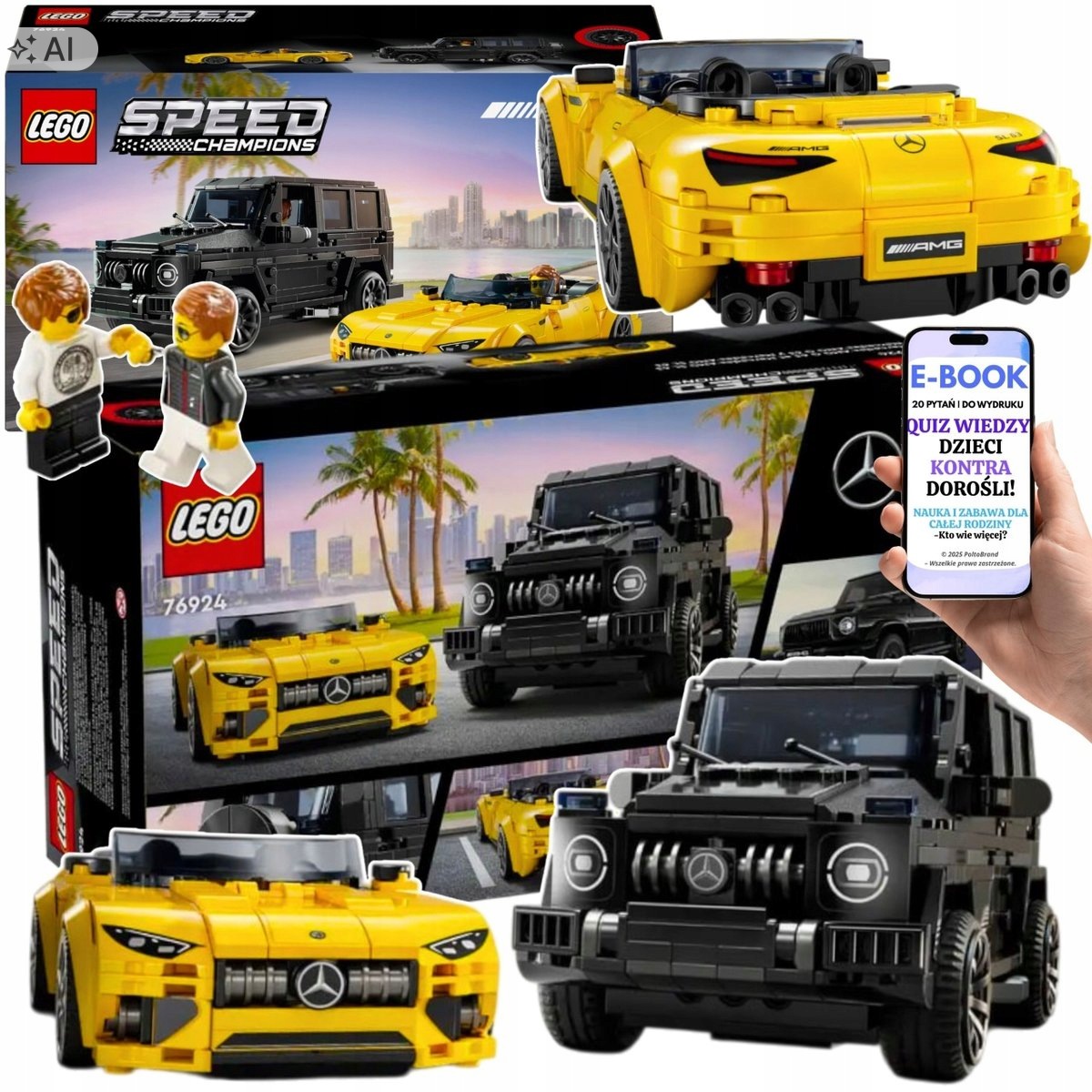 Lego Klocki Mercedes Amg G63 Suv SL63 Dla Dziecka EBOOK-2