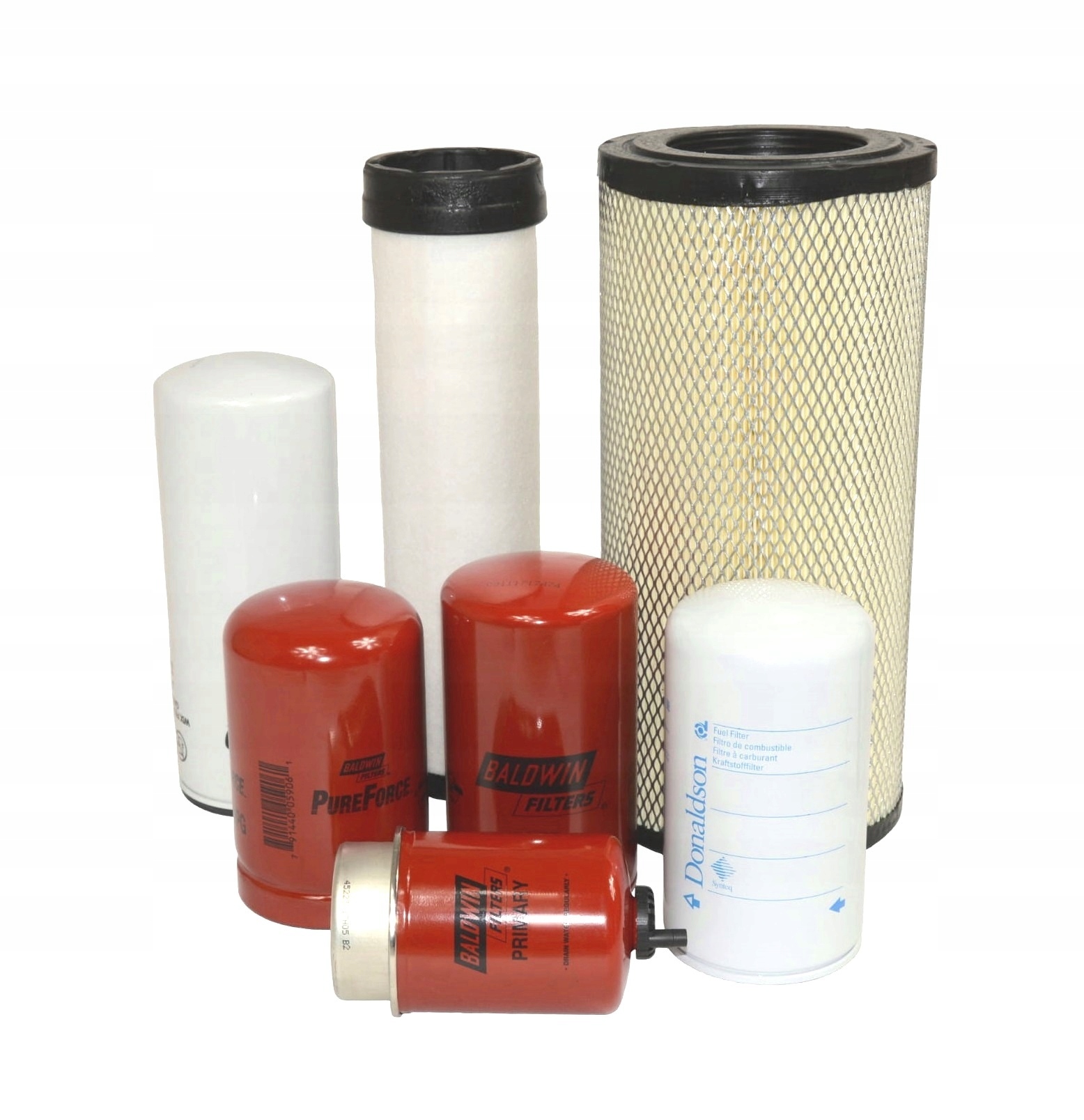 FILTRY NEW HOLLAND B115B 2008-2010 ZESTAW MANUAL