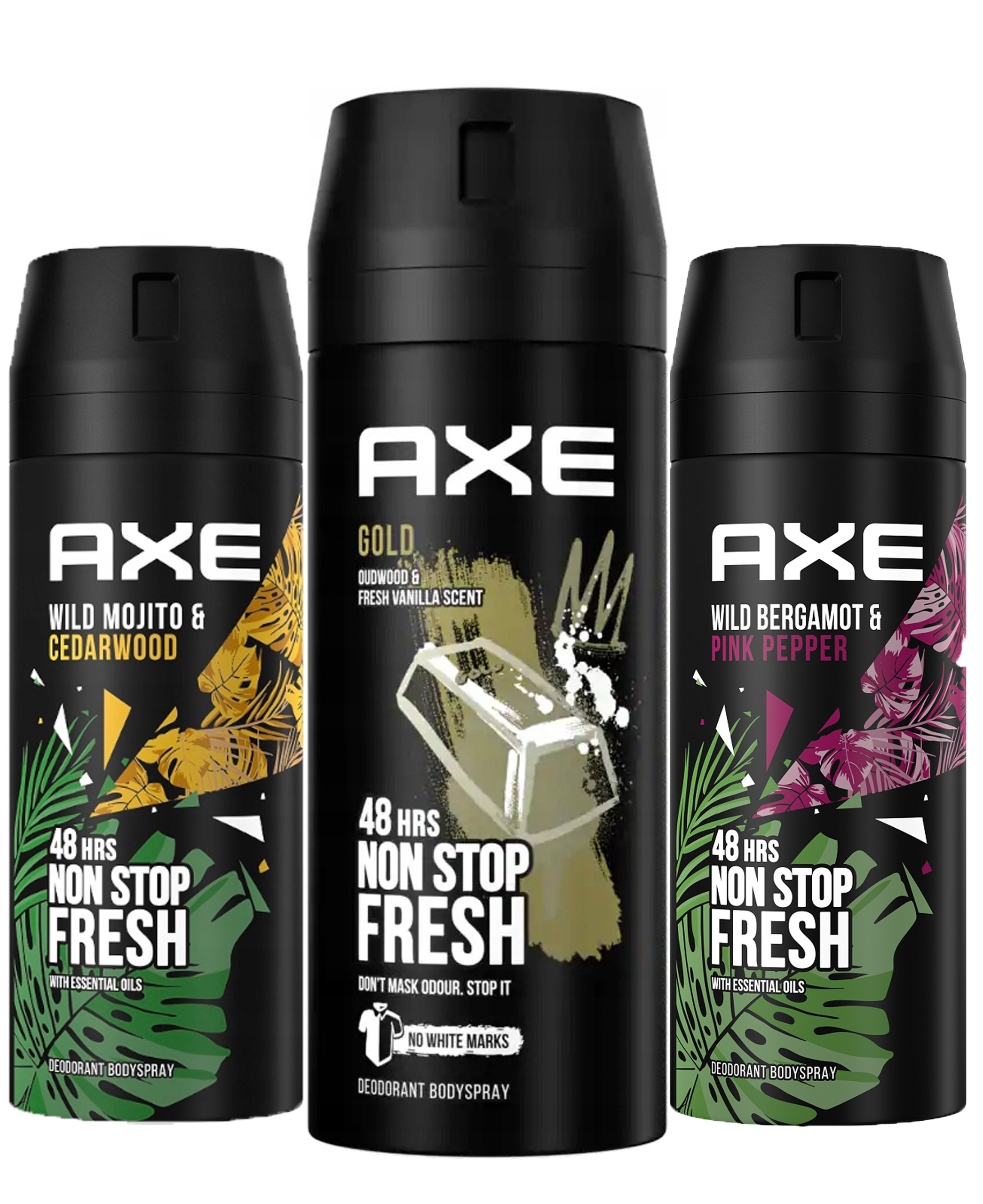 

Axe Dezodorant Gold Wild Bergamot Mojito