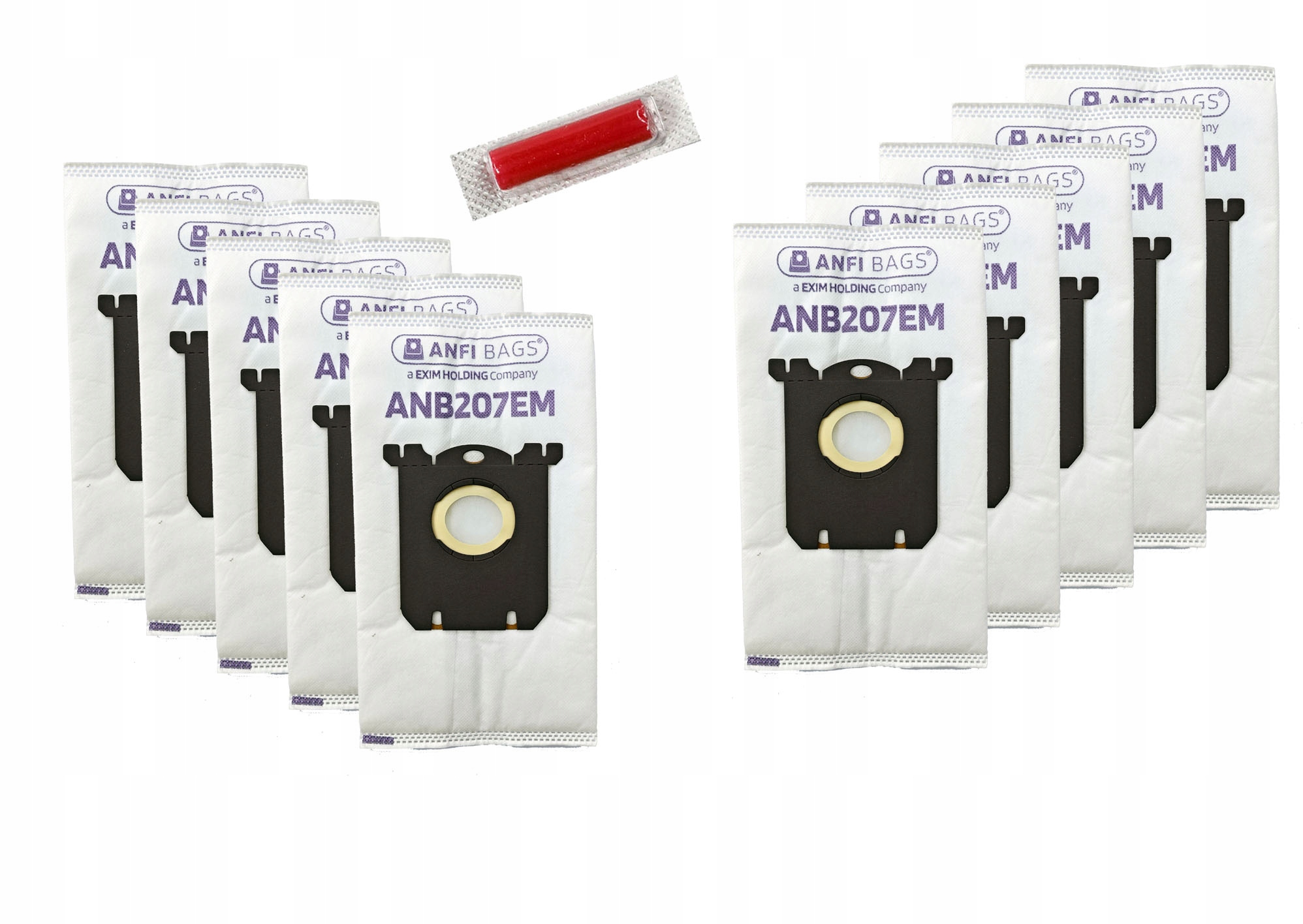 10x Worki do odkurzacza ELECTROLUX PHILIPS AEG BAG, E201S FC8021