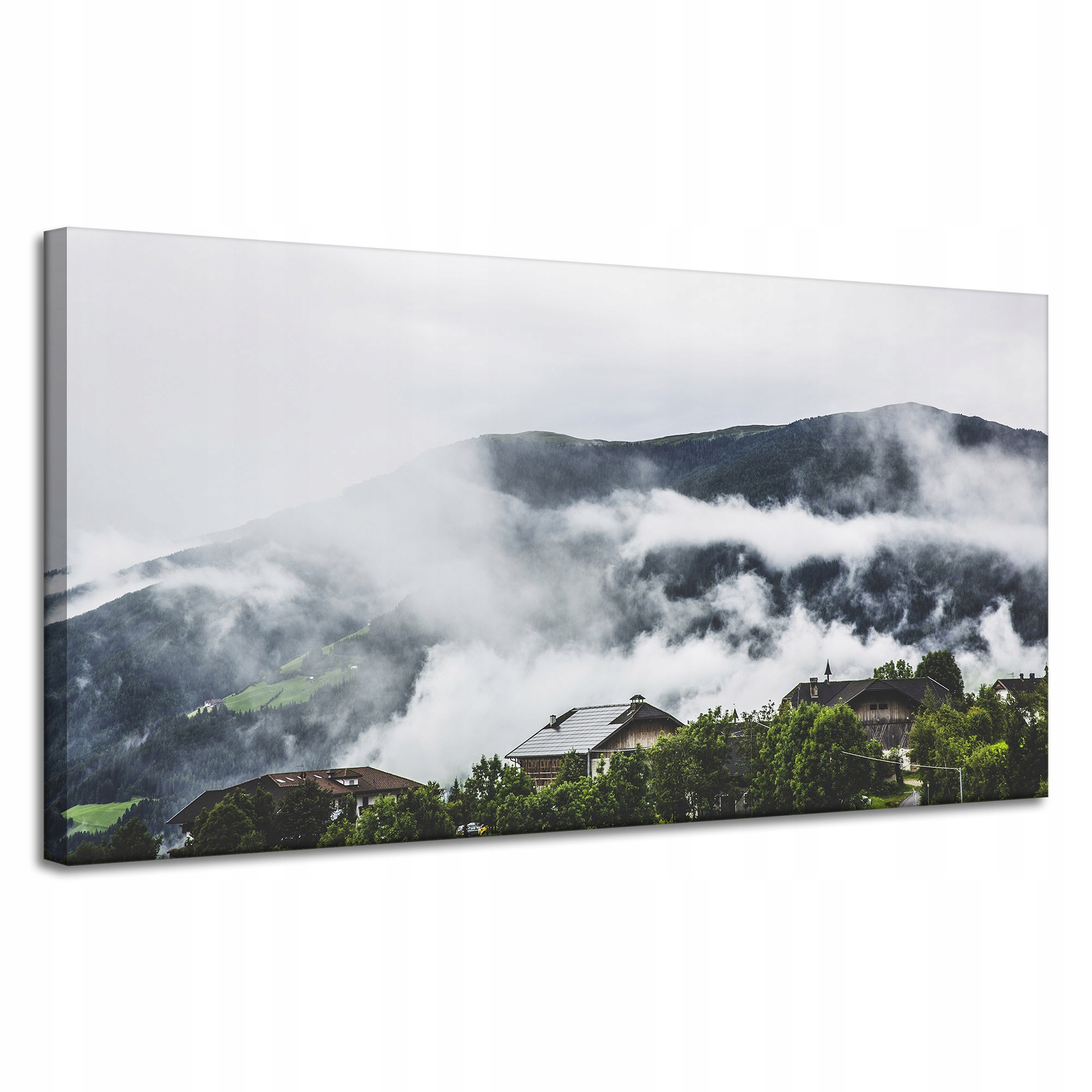 Obraz Canvas Příroda Hory pokryté Sněhem 120x60