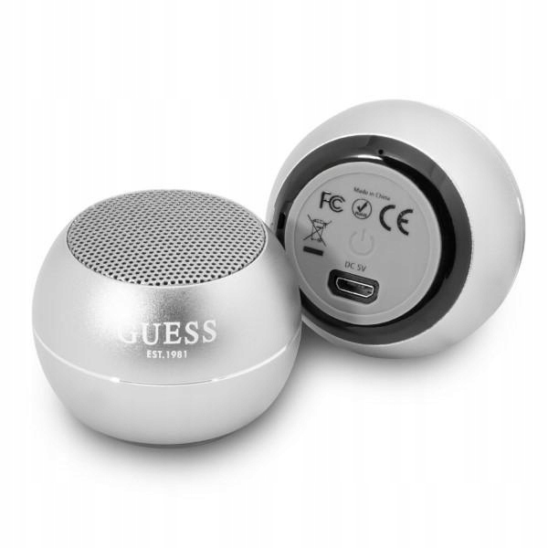 Bluetooth reproduktor Guess Mini Šedý