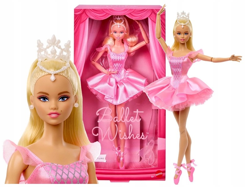 LALKA BARBIE BALETNICA Signature Ballet Wishes Doll