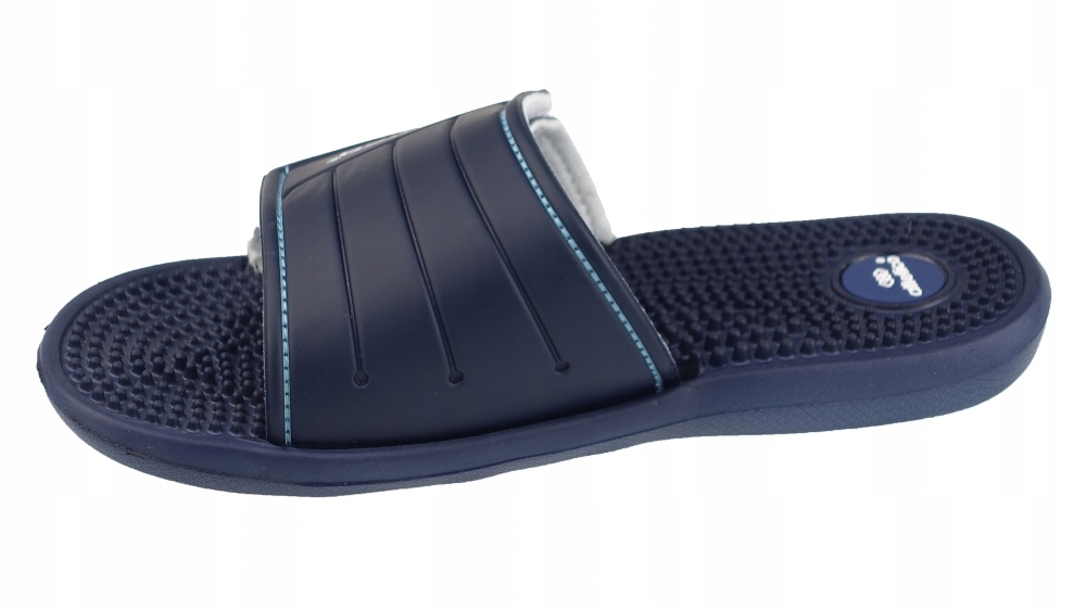 KLAPKI DAMSKIE ZDROWOTNE KOLCAMI FAKIRKI NA RZEPY Rozmiar 38