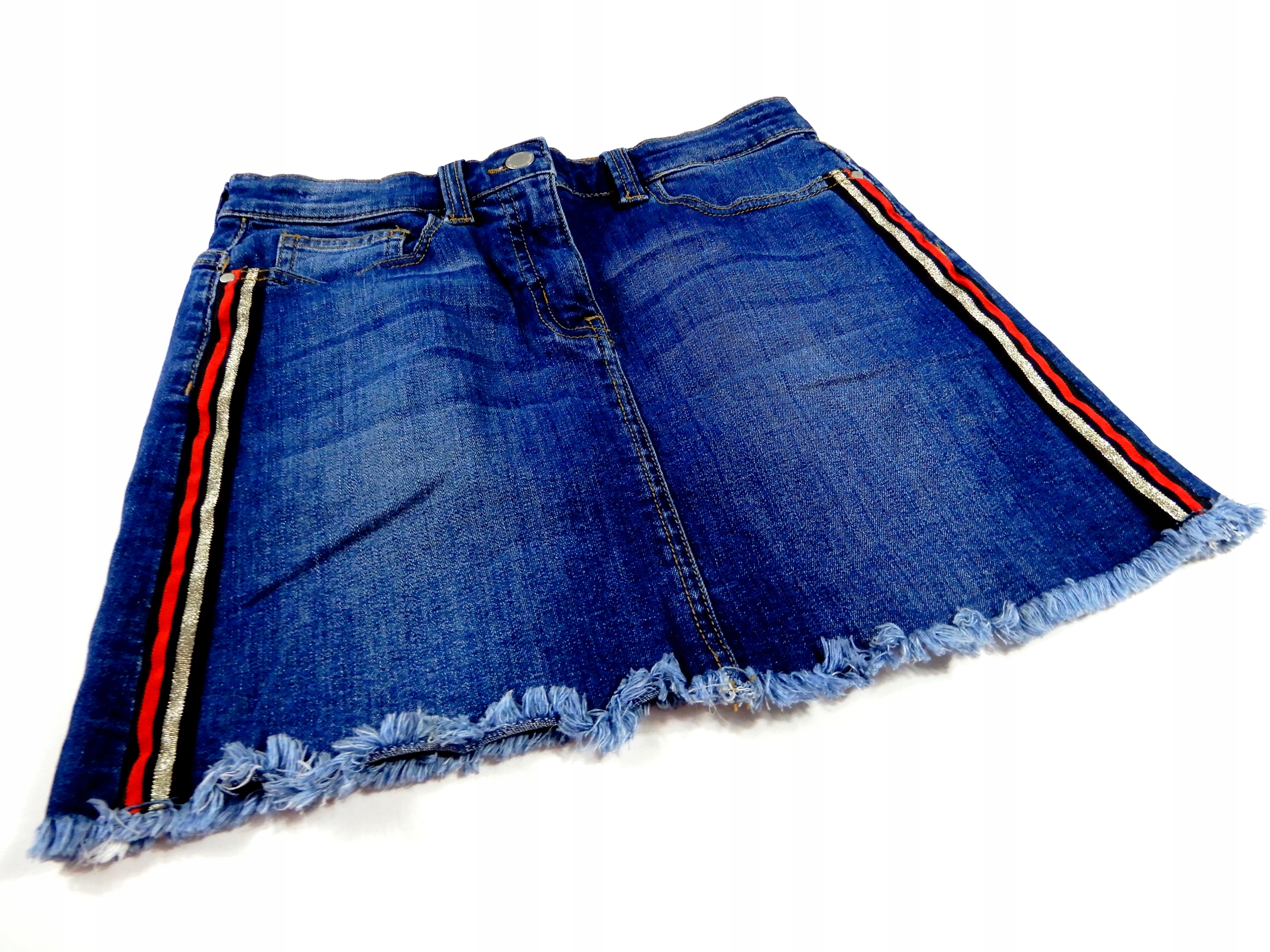 SPÓDNICA JEANSOWA LAMPASY 164 Marka next