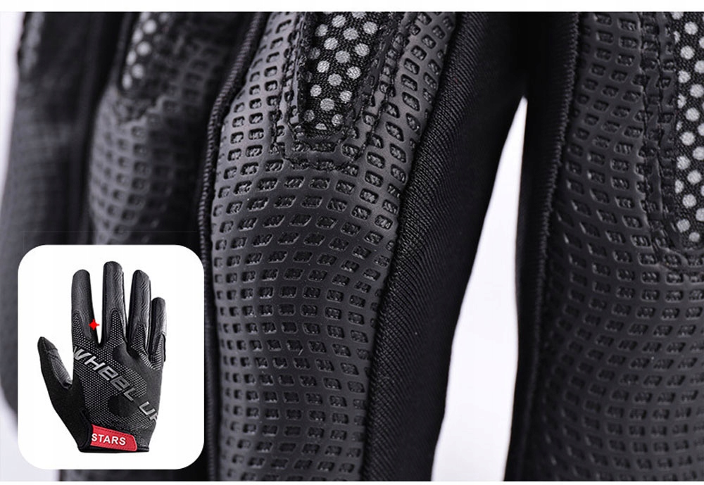 RĘKAWICZKI ROWEROWE DŁUGIE MĘSKIE RĘKAWICE NA ROWER PEŁNE WHEEL UP XXL Typ Długie