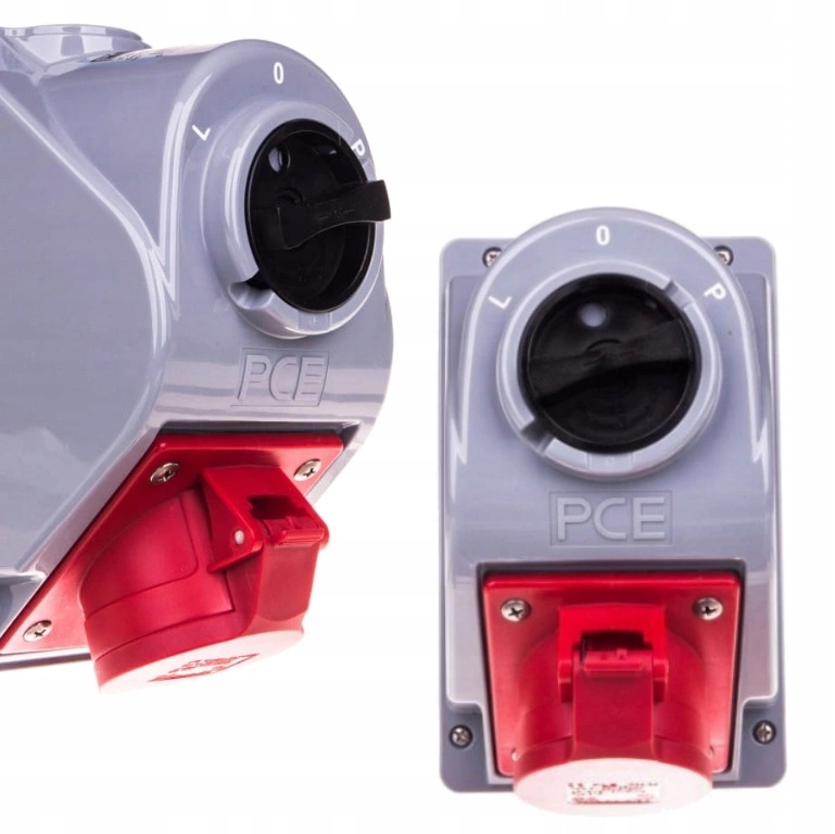 Pce Pevná zásuvka s vypínačem L-o-p 400V IP44