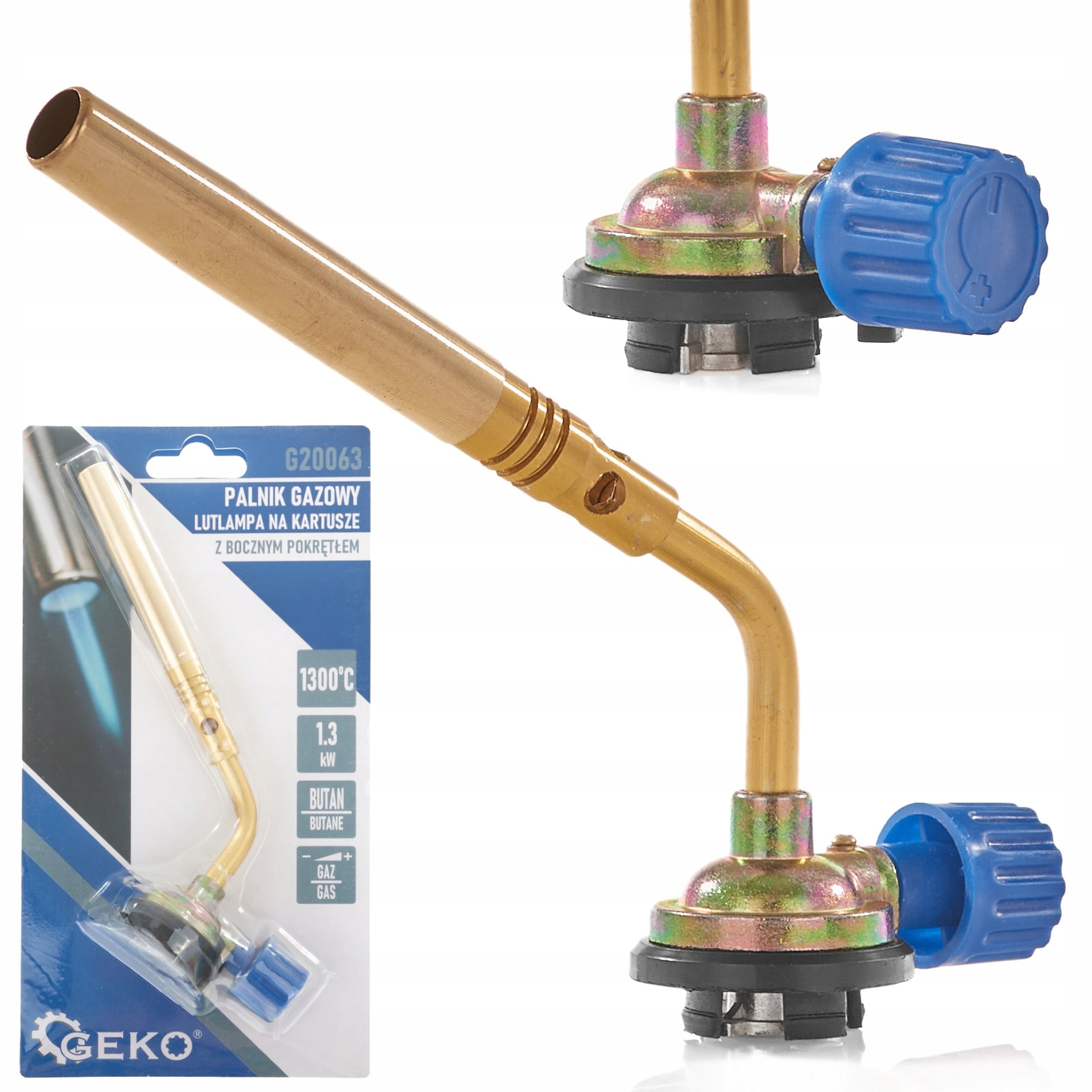 

Palnik Gazowy Na Kartusz Gaz Lutlampa 1,3kW Geko
