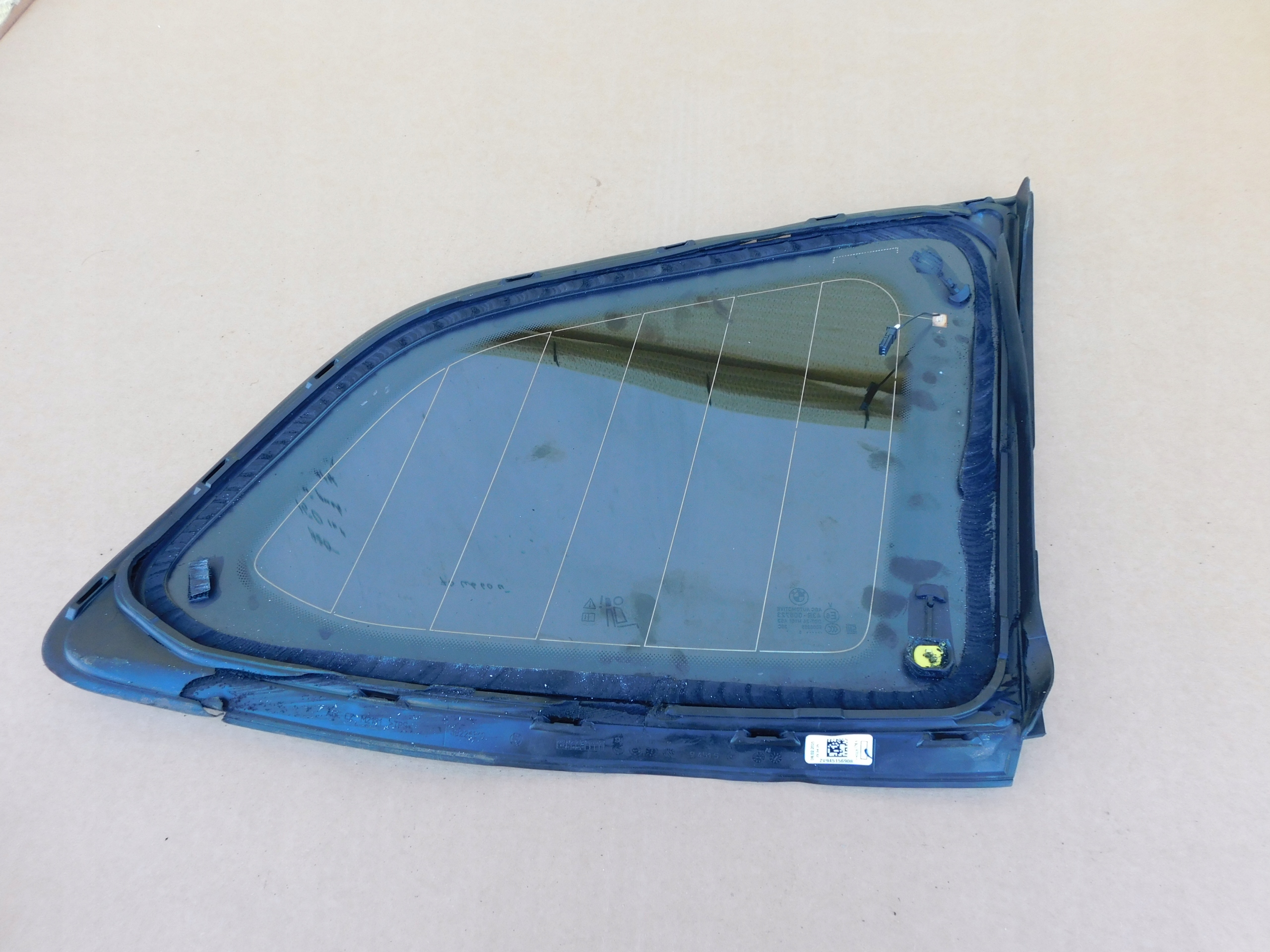 window bodywork side left rear part BMW X1 U11 original z frame OEM 25r