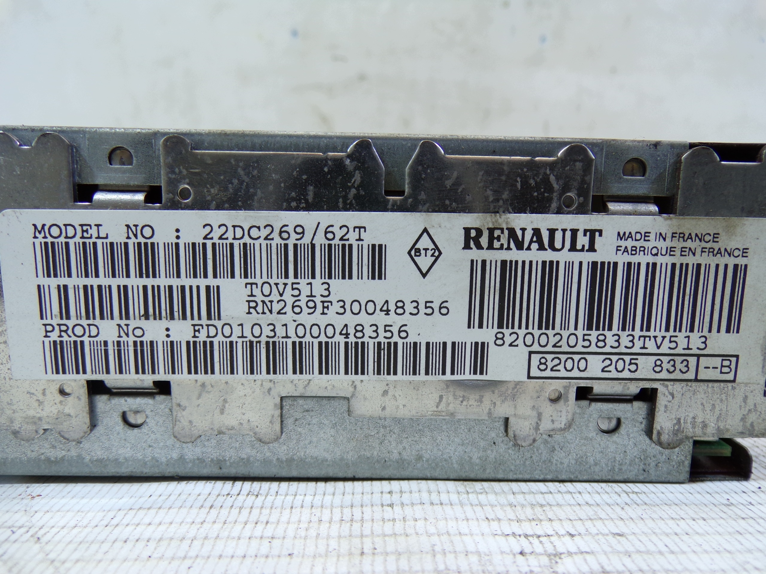 TUNER RADIA RENAULT ESPACE 4 IV 8200205833B