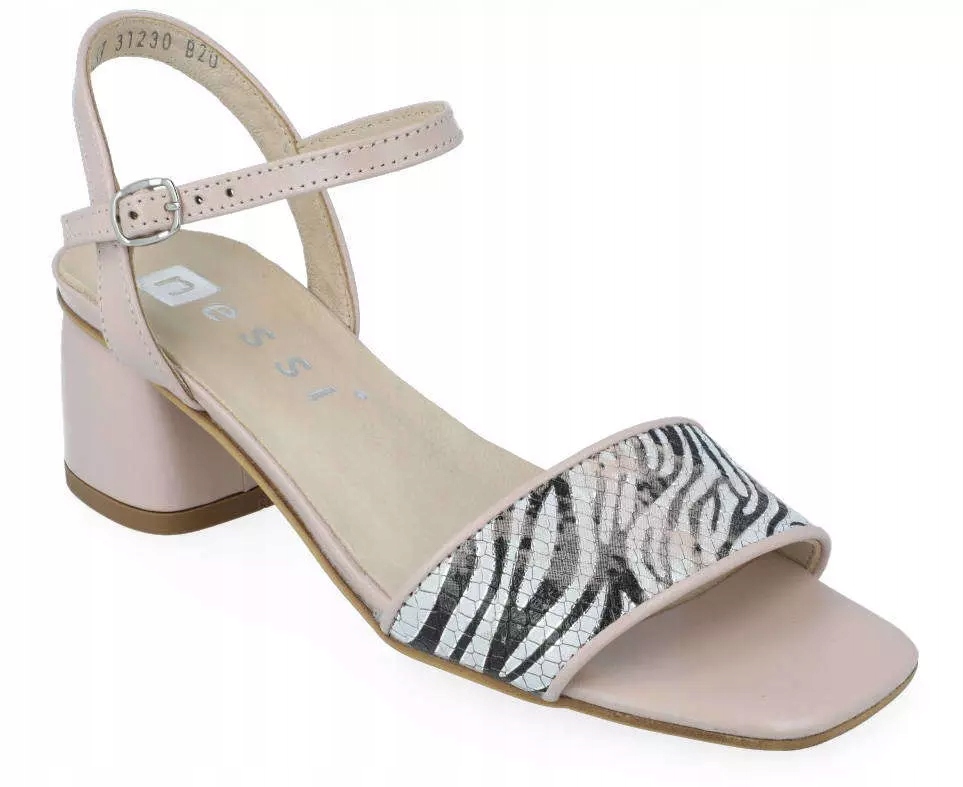 Sandály Nessi 21067 růžové R37