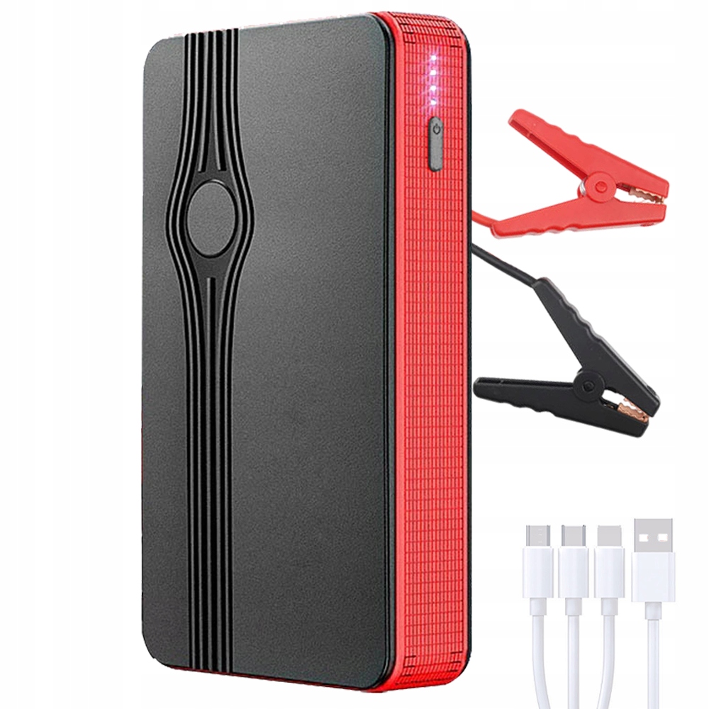 Jump Starter 3V1 Powerbank Booster Pro Nastartování Auta 30000 mAh Svorek