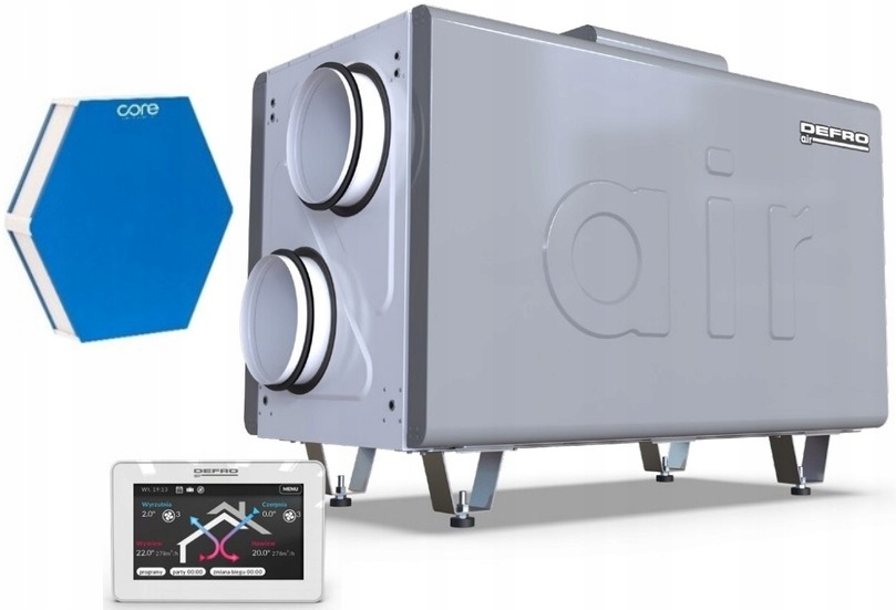 REKUPERATOR DEFRO DRX 300 HE WYMIENNIK ENTALPICZNY