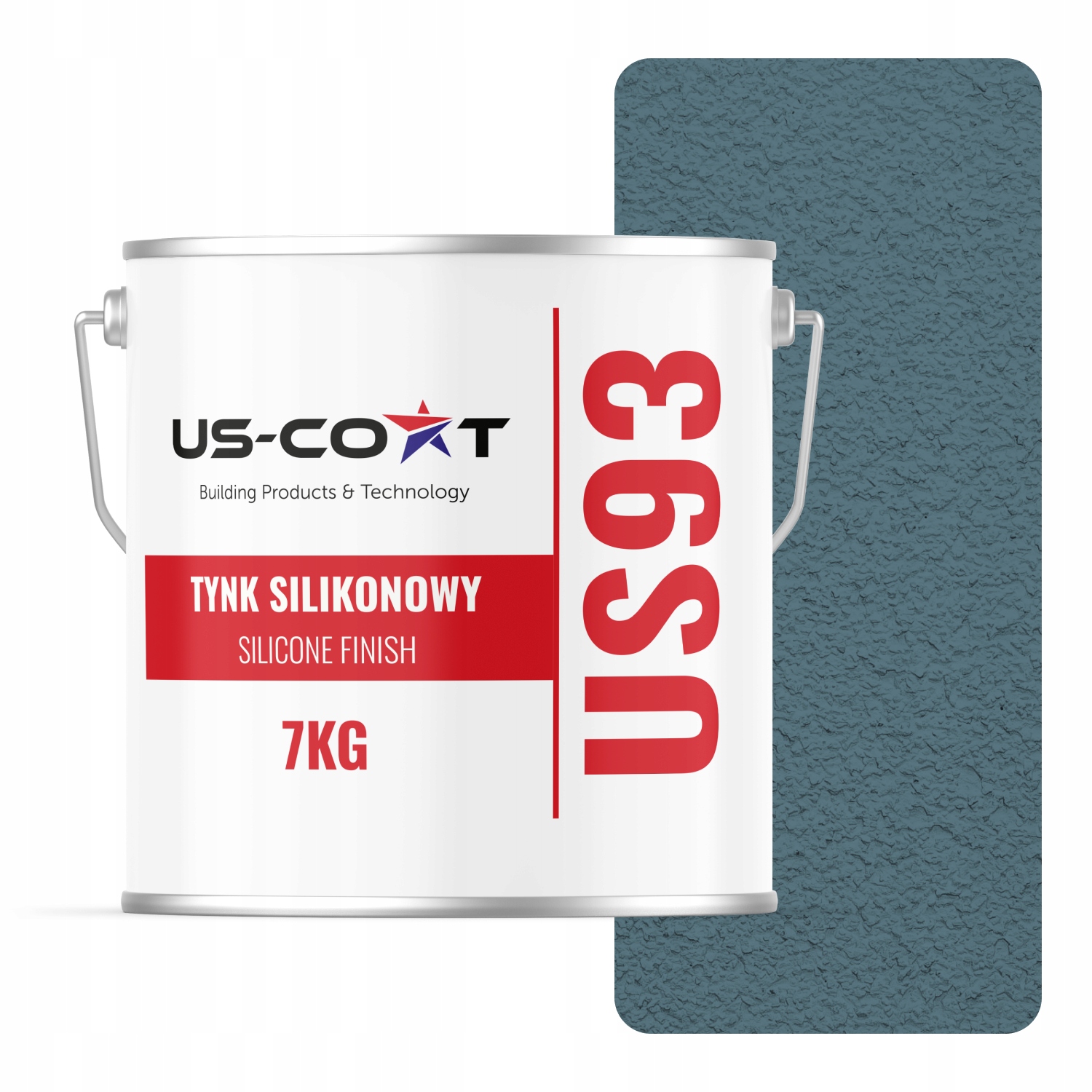 Fasádní Silikonová Omítka Tmavě Modrá F136 7 Kg Beránek Granulace 3.0 mm