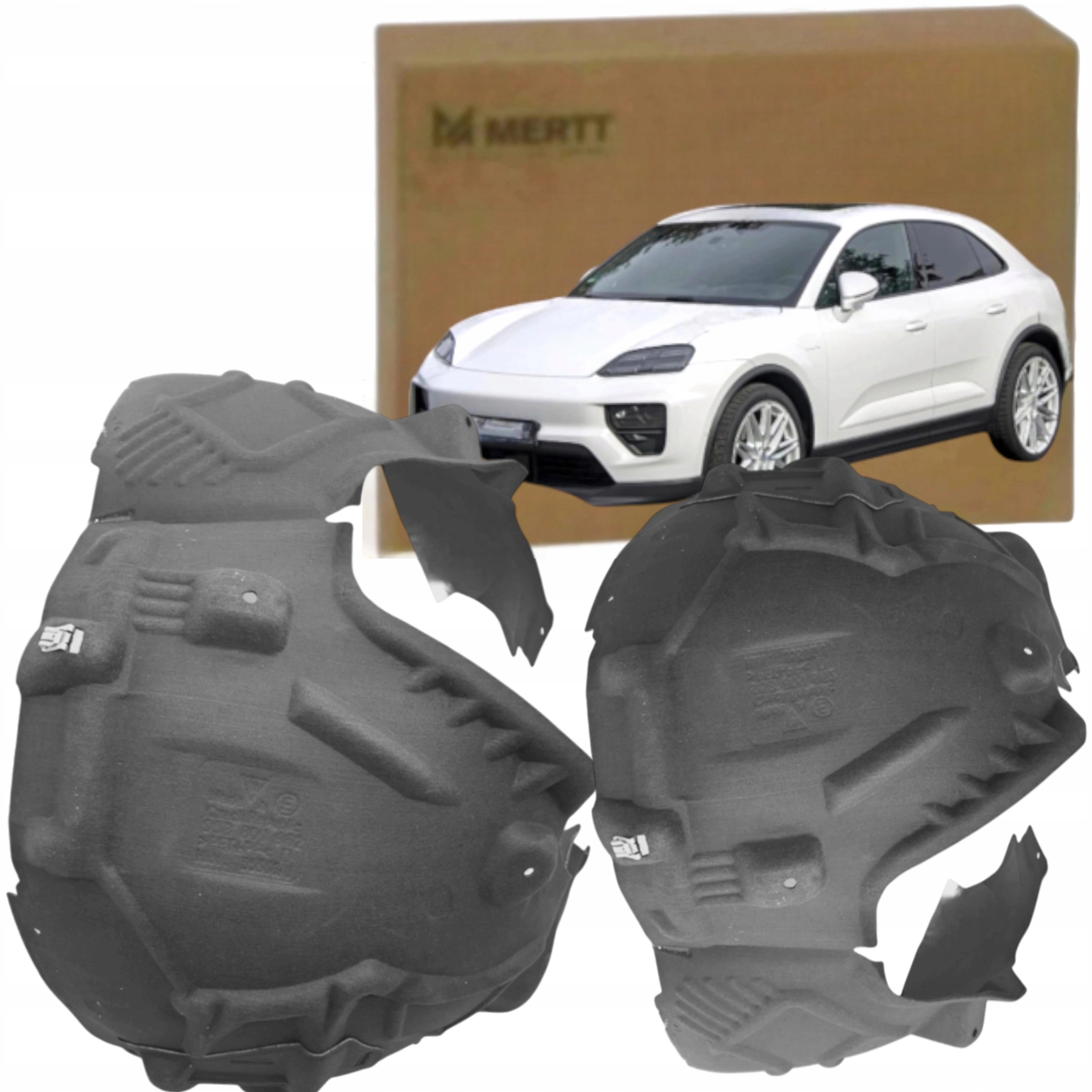 Pravý Levý Přední Podběh, Materiál 2.0 L Porsche Macan 95B 2014-2024