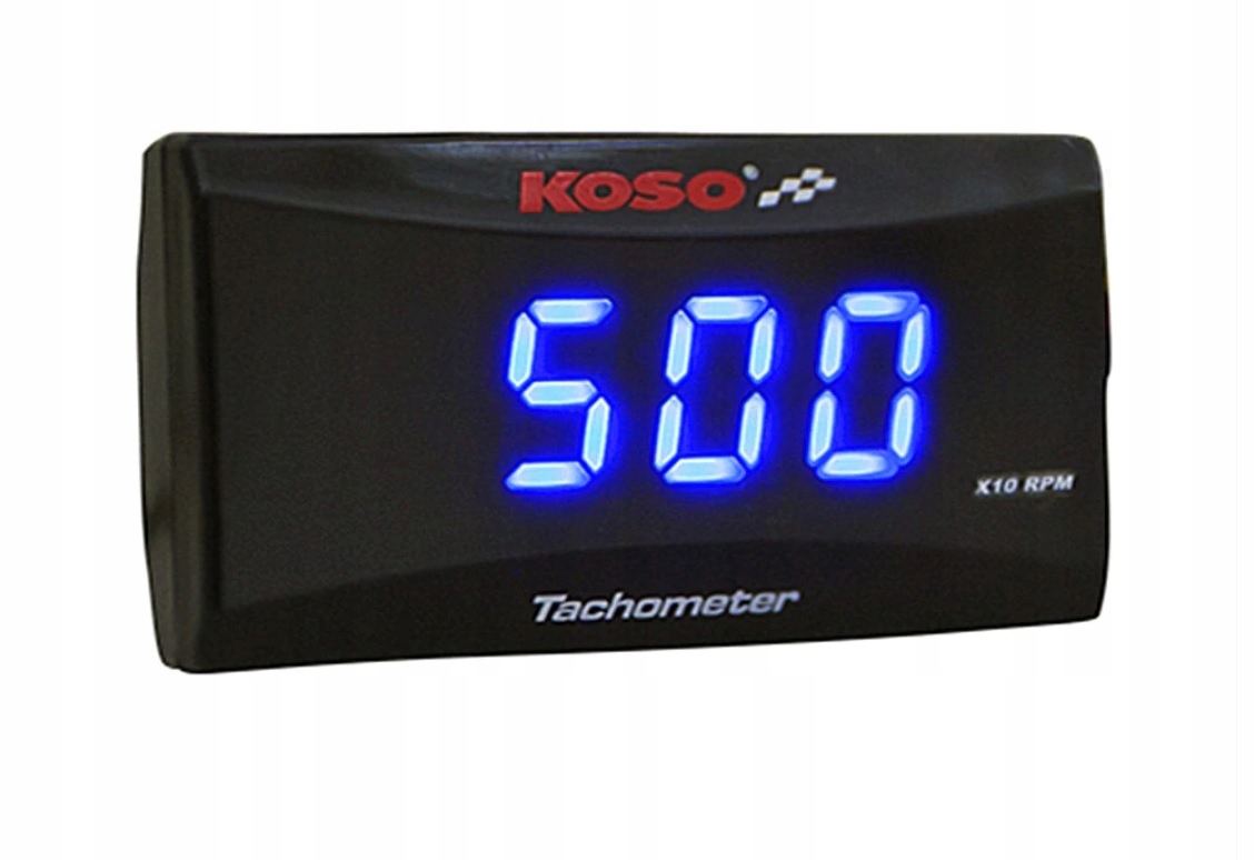 25825 - Цифровой счетчик оборотов тахометр koso slim